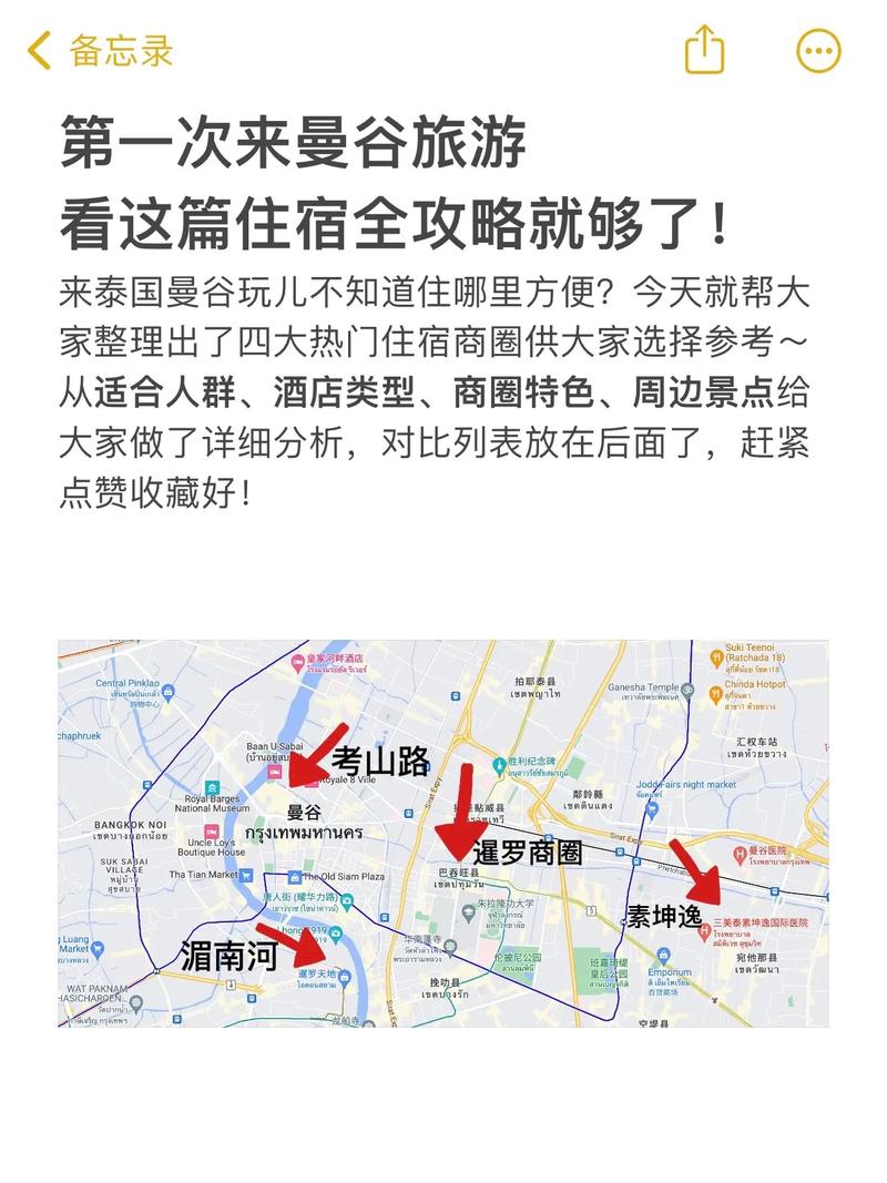 曼谷住宿大揭秘：暹罗区与考山路，哪个才是你的旅行天堂？